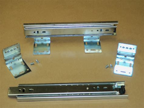 metal sliding shelf brackets|drawer slide side mounting bracket.